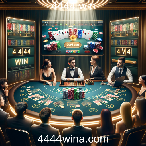 A Ascensão dos Cassinos ao Vivo no 4444 Win