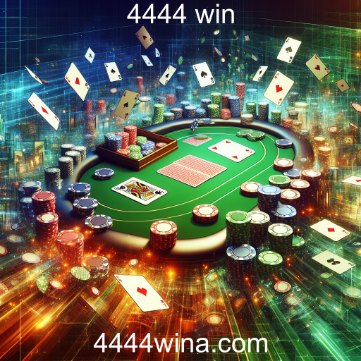 Descubra o Mundo do Pôquer no 4444 Win