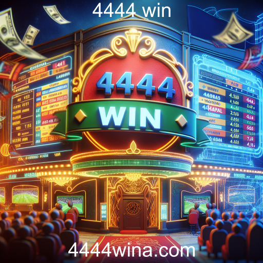 Apostas Esportivas no 4444 Win: Oportunidades e Responsabilidades